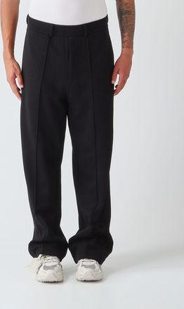 Emporio Armani Pantaloni jogging in cotone con vestibilit&agrave; relaxed e vita elasticizzata