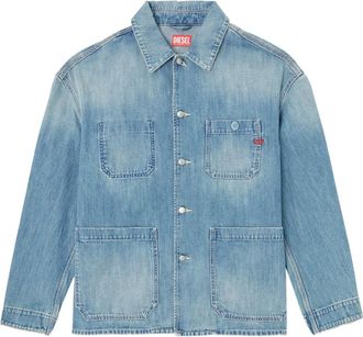 Diesel Giacca denim D-Stack-U - Blu