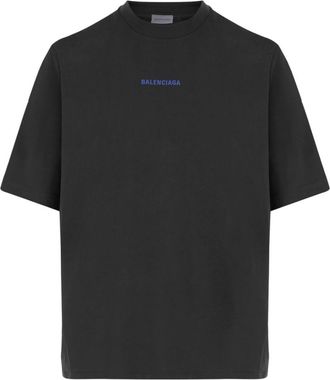 Balenciaga Black Crew Neck T-Shirt