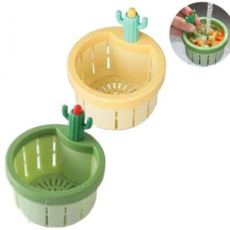 OEM Juego De 2 Coladores Para Fregadero De Cocina, Colador Autolimpiante Para Fregadero De Cocina, Filtro Para Cabello, Colador De Desag&uuml;e Para Fregadero,