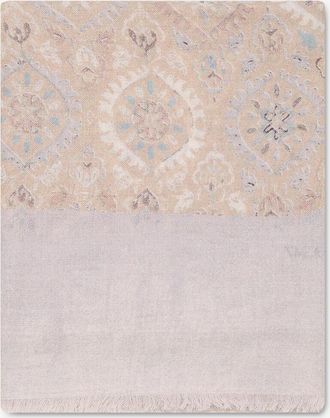 19 Andrea's 47 Kaschmirschal mit Teppichmuster Indi