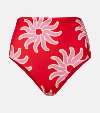 Cala de la Cruz Elisa printed bikini bottoms
