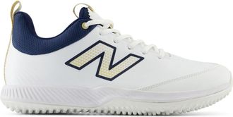 New Balance Mens 2025 Ck4020 N5 Cricket Spikes Shoes Trainers Boots - White Nylon - Size EU 48
