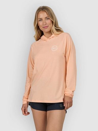 Salty Crew Circled Tech Hoody Longsleeve Lycra orange