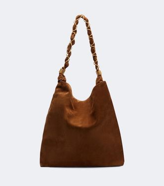 Saint Laurent Amalia suede shoulder bag