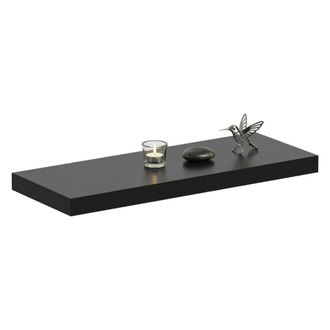 Dmora Repisa Varena, Una Balda, 60x23x4h Cm Negro