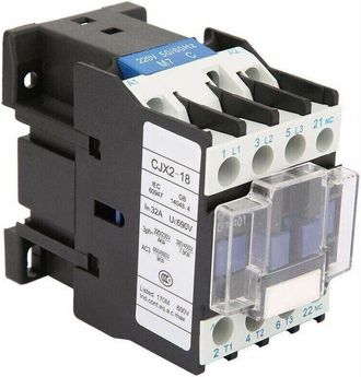 OEM Contactor De Ca, Contactor El&eacute;ctrico Industrial, Contactor Trif&aacute;sico De Alta Sensibilidad Cjx2-1801