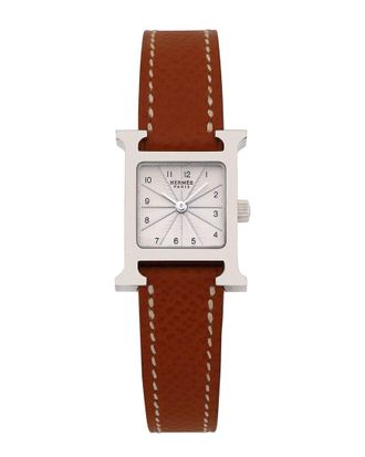 Herm&egrave;s Womens Heure H Mini Watch, Circa 2000s (Authentic Pre-Loved)