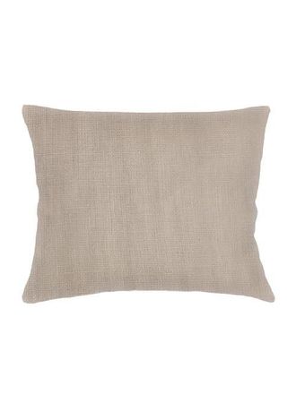 Anaya with Love So Soft Linen Dutch Euro Pillow with Down Insert in Rustic Beige at Nordstrom, Size 28X36