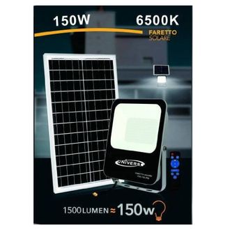 Trade Shop Trade Shop Traesio - Trade Shop - Faretto Faro Led Solar 150 Watt Con Ip65 Luce Fredda 6500k Fso-150w