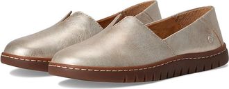 Born Sebra II High Womens Heels Light Gold (Panna Cotta) : 6.5 M (B), Leather