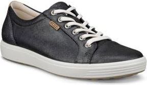 Ecco Soft 7 Sneaker in Silver Heavy at Nordstrom Rack, Size 10-10.5Us / 41Eu