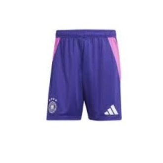adidas Germany 24 Away Shorts Asia Sizing Purple IP8167