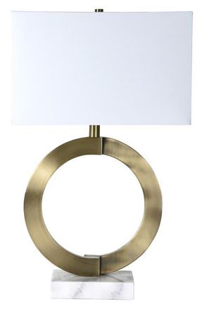 RENWIL Skylar Iron & Marble Table Lamp at Nordstrom