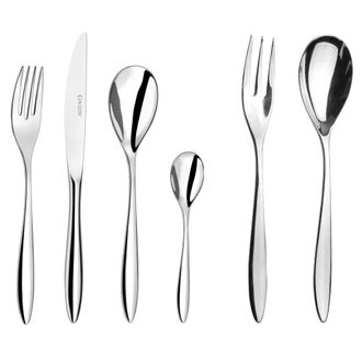 Bloomingdale's Cuberter&iacute;a de 50 piezas en estuche de madera Acero inoxidable Acero