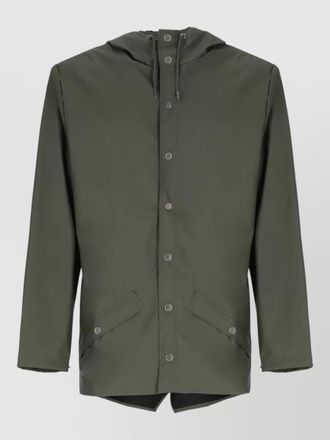 Rains waterproof hooded jacket