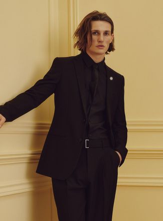 Le 31 Mens Recycled polyester essential suit jacket Milano fit - Super slim