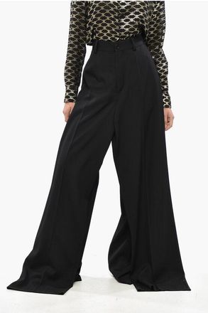 Balenciaga Wool Trousers DOUBLE with Belt Loops size Xxs