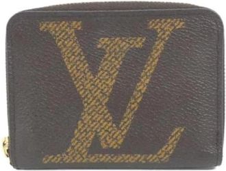 Louis Vuitton Pre-owned Coin Purse - Dames - Vintage Accessoires - Bruin - ONE Size - Vintage