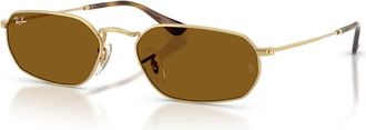 Ray-Ban Rb 3947 Zonnebril - Dames - Zonnebrillen - Geel - ONE Size - Accessoires