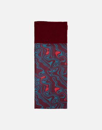 Trespass Womens Trespass Womens/Ladies Rindell Neckwarmer - Dark Cherry Print - Size: ONE size