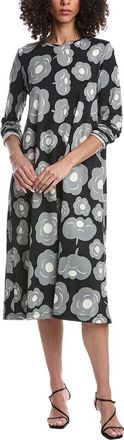 Marimekko Lehtokielo Tumma Midi Dress