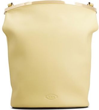 Tod's Small Leather Shoulder Bag in Flan at Nordstrom