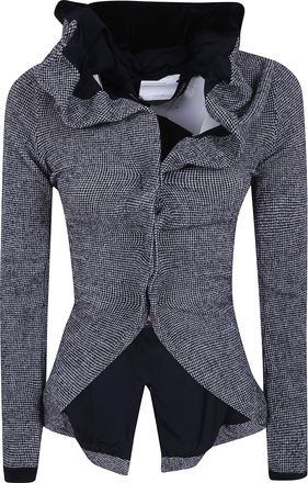Comme Des Gar&ccedil;ons Jacket Wool Nylon Houndstooth Jr. J02