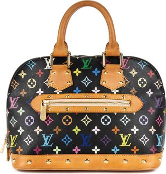 Louis Vuitton Pre-owned Womens Alma PM Handbag - Black - One Size