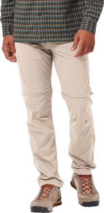 Royal Robbins Mens Active Traveler Zip N Go Convertible Pants Khaki 40 In Waist X 34 In Inseam