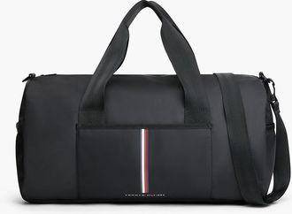 Tommy Hilfiger Flag Stripe Duffel Bag - Black