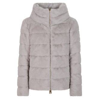 Herno Herno Jassen - Dames - Jassen - Grijs - Maat: M Fleece