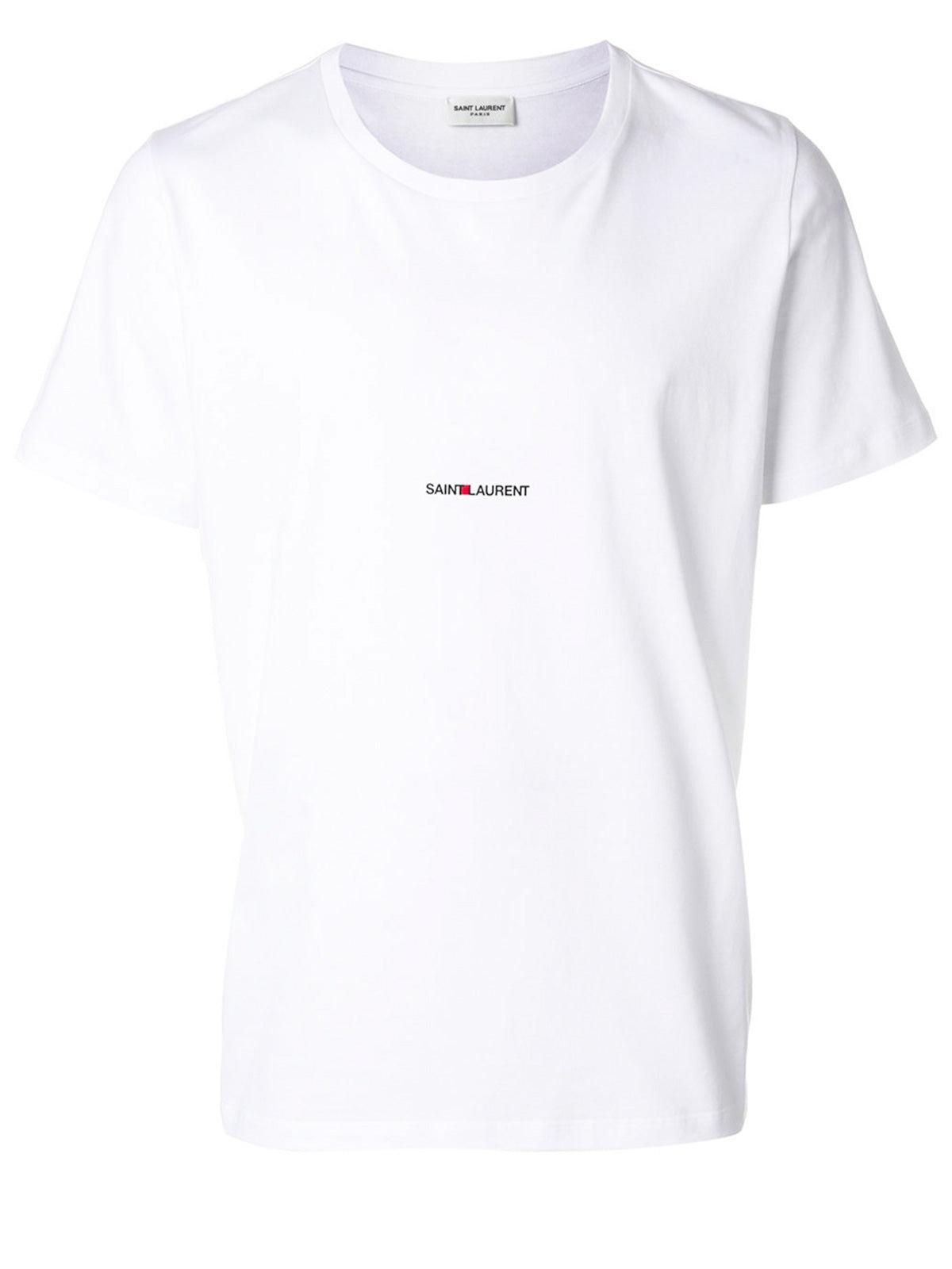 【関税&送料込】Saint Laurent Black Washed Cotton T-Shirt Saint Laurent Washed Cotton T-Shirt in Black for Men | Lyst