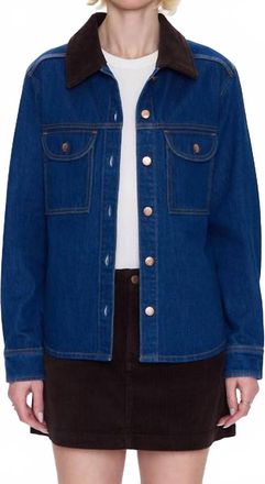 Pistola Denim Devon Barn Jacket In Infinity