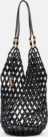 Saint Laurent Cassandre beaded shoulder bag