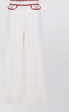 Valentino high waist wide leg trousers