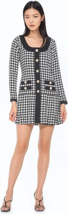 Alexia Admor Nina Dress in Black/white at Nordstrom, Size 12