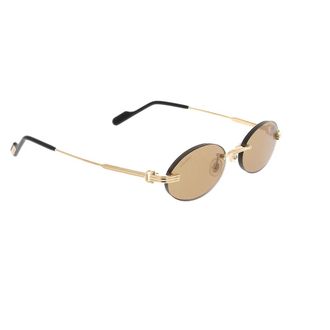 Cartier Sunglasses - female - Cartier - Sunglasses - Yellow - ONE SIZE - Accessories