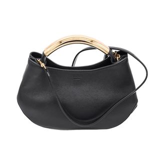 Moschino Handle Me Bag Small - female - Moschino - Handbags - Black - ONE SIZE - Bags