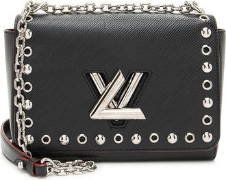 Louis Vuitton Black Epi Leather Studded Twist MM (Authentic Pre-Loved)