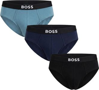 HUGO BOSS Hip Br 3P One Briefs - Heren - Onderbroek - Veelkleurig - XL - Katoen - Ondergoed
