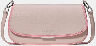 Kate Spade New York Womens Quinn Mini Crossbody Bag in Pink | Grainy Leather
