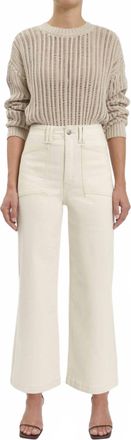 Daze Valley Girl Wide Leg Jean In Raw Cut