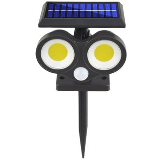 Trade Shop Trade Shop Traesio - Trade Shop - Led Cob Lampada Solar Faretto Para Parete Applique Impermeabile Ip65
