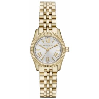 Michael Kors Petite Lexington Horloge - Dames - Horloges - Geel - ONE Size - Accessoires