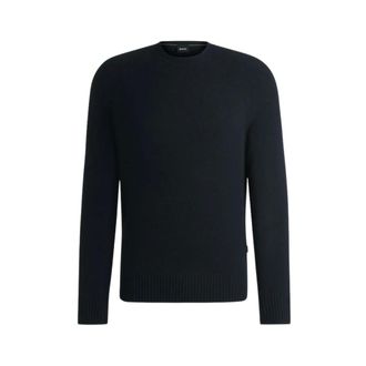 HUGO BOSS Heren, Truien, Blauw, Maat: XL Kasjmier