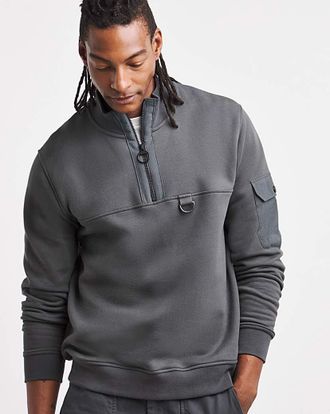 Barbour Galloway Half Zip Sweatshirt