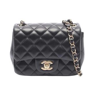 Chanel Pre-owned Vintage Shoulder Bag - Dames - Pre-owned - Zwart - Maat: ONE Size Leer
