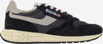 Autry Black Round Toe Sneakers