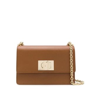 Furla Shoulder Bags, female, Brown, Size: ONE SIZE 1927 Mini Crossbody